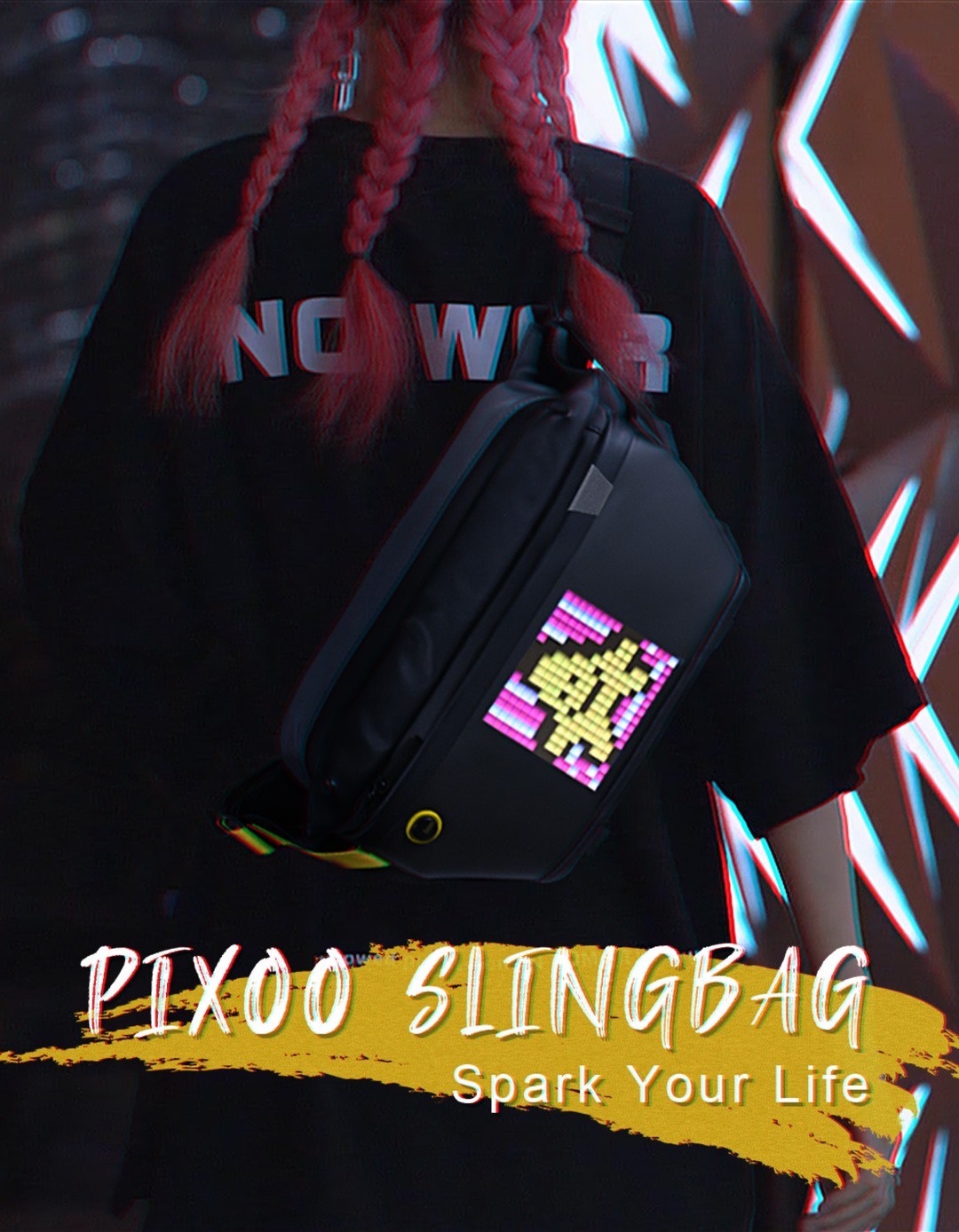 Pixoo-Slingbag, Smart Sling, OutdoorMaster